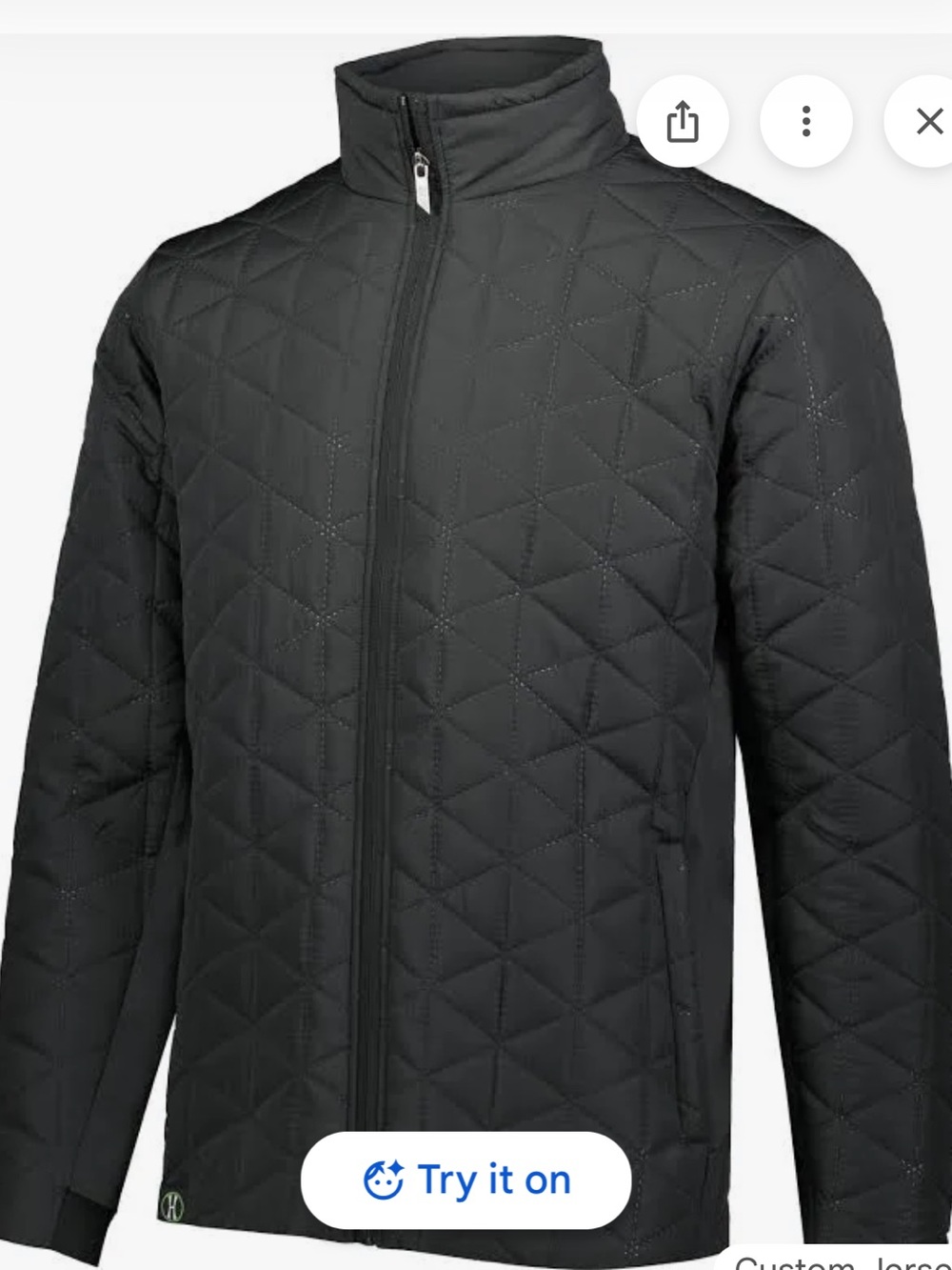 Repreve Holloway Black 7, Eco Quilted Jacket